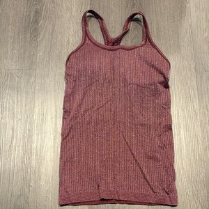 Women's Lululemon Burgundy Tank Top